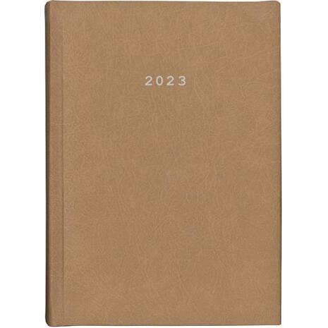 Ημερολόγιο ημερήσιο δετό Next Old Leather 2023 14x21cm ταμπά